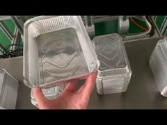 Macchina per la fabbricazione di contenitori in foglio di alluminio da 130 tonnellate