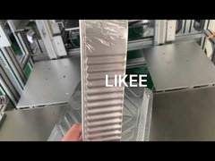 Macchina per la fabbricazione di contenitori alimentari in alluminio completamente automatico da 80 tonnellate per l'imballaggio alimentare