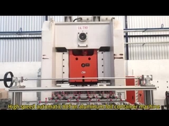 Linea di produzione di contenitori in foglio di alluminio a 4 cavità ad alta produttività