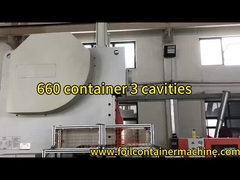 Macchina per la produzione di contenitori in foglio di alluminio ad alta velocità a 3 fasi Tipo automatico