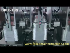 Strumenti per contenitori in foglio di alluminio per pareti rugose importati da Janpan