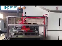 Linea di produzione di contenitori per fogli di alluminio completamente automatica con 3 cavità