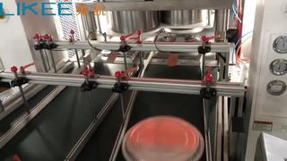 Macchina per la produzione di contenitori rotondi in foglio di alluminio LK-T80