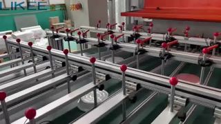 Linea di produzione a 5 cavità per contenitori in foglio di alluminio T130