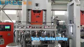 Macchina per la produzione di vassoi per tacchino in foglio di alluminio LK-T80