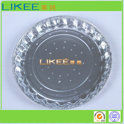 comprare Logo Round Aluminium Foil Container su misura per i vassoi di alluminio dell'alimento online manufacture