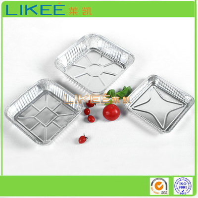 comprare 3003 3004 vassoi per alimenti in lamina di alluminio rispettosi dell'ambiente online manufacture