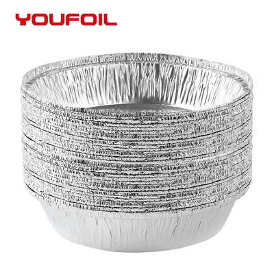 comprare di alluminio eliminabile del contenitore rotondo a 7 pollici del foglio di alluminio Pan With Lid online manufacture