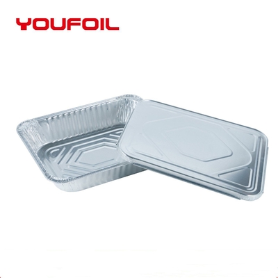 comprare Pentola eliminabile sicura di mezza dimensione del contenitore del di alluminio di microonda con il coperchio online manufacture