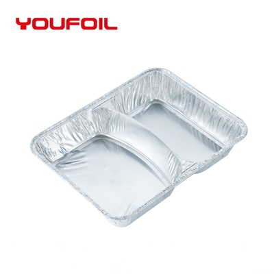 comprare Contenitore eliminabile sano riciclabile del di alluminio di 2 compartimenti per approvvigionare online manufacture