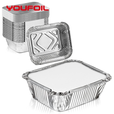 comprare Pentola eliminabile non tossica di superficie pulita della stagnola della libbra del vass. portacarta n. 1 del di alluminio con il coperchio online manufacture