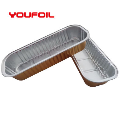 comprare Contenitore rettangolare materiale riciclato del di alluminio per il dolce della striscia di cottura dell'alimento online manufacture