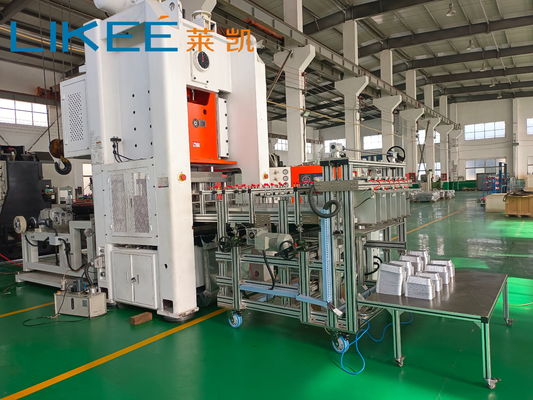 qualità  Fully Automatic Aluminum Foil Container Making Machine Stronger H Frame Fabbrica