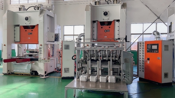 comprare contenitore automatico del foglio di alluminio dei semi 3Phase che rende a macchina 75 colpi/min online manufacture