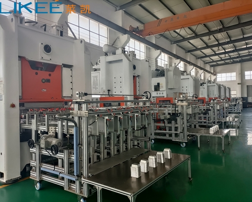 comprare 380V 70 segna l'alta linea di produzione di lavoro del contenitore del foglio di alluminio della velocità con il motore di Simense online manufacture