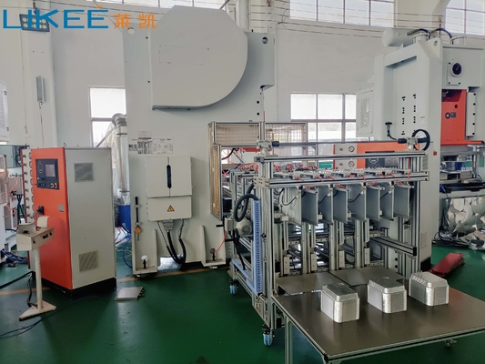 comprare Controllo Mitsubishi PLC 12000pcs/h Capacità di produzione Macchina per la produzione di contenitori alimentari in foglio di alluminio online manufacture