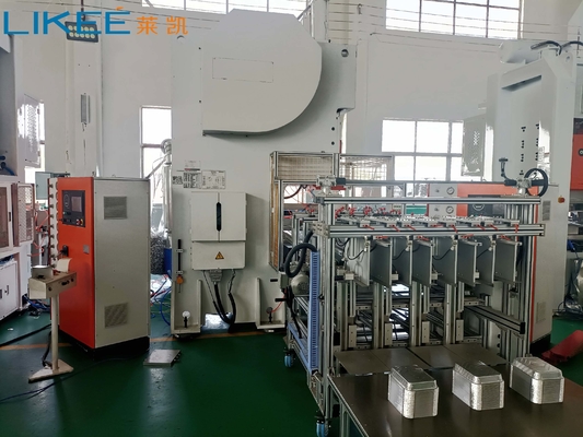 comprare LK-T63 Fogli di alluminio completamente automatico Contenitore da asporto per alimenti Piatti Pressione con lunga durata online manufacture