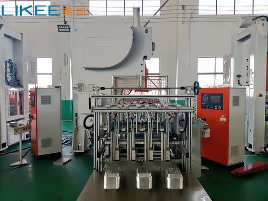 comprare Macchina per la produzione di contenitori in foglio di alluminio in intaglio personalizzabile Controllo PLC Mitsubishi online manufacture