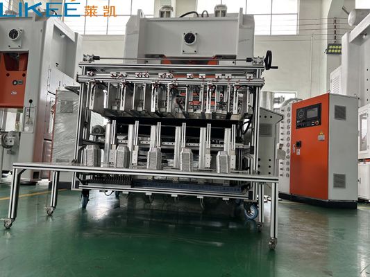 comprare LK-T130 Superficie pulita Rectangular Disposable Aluminum Foil Tray 1 LB Making Machine online manufacture
