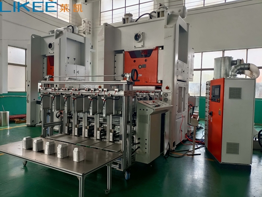 comprare Efficienza Siemens Motor Mitsubishi PLC Control Fogli di alluminio Container Making Machine online manufacture