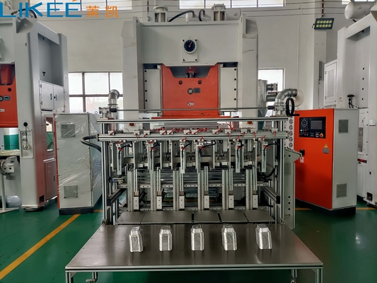 comprare Macchina elettrica per la fabbricazione di vassoi in foglio di alluminio a 5 ~ 6 cavità con struttura più ampia e più spessa online manufacture