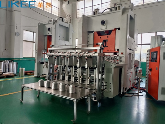 comprare 12000 Pcs/Hr Capacità di produzione 35-68 colpi/min Macchina per la produzione di contenitori alimentari in foglio di alluminio online manufacture
