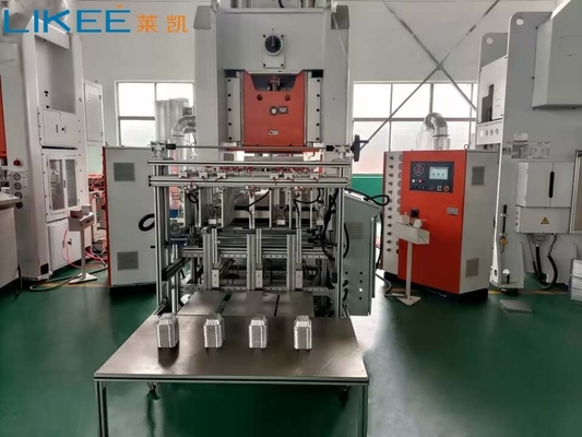 comprare Macchina per la fabbricazione di contenitori di fogli di alluminio da 80 tonnellate di argento dotata di motore Siemens online manufacture