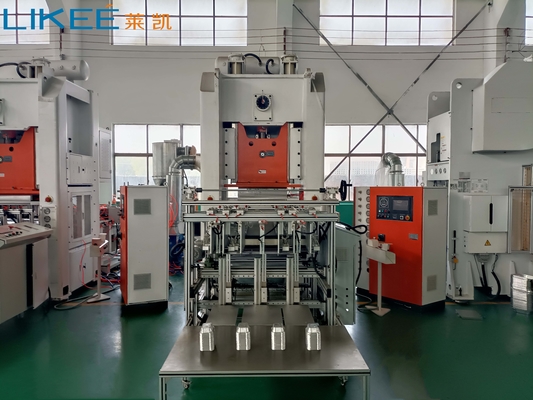 comprare Mitsubishi PLC Aluminium Foil Pot Making Machine con regolazione di 80mm Ram online manufacture