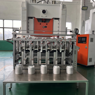 comprare Macchina elettrica ad alta velocità per la fabbricazione di contenitori in foglio di alluminio 12000 pezzi all'ora online manufacture