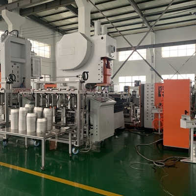 comprare Macchina per la produzione di vaschette di foglio di alluminio ad alta velocità completamente automatica online manufacture