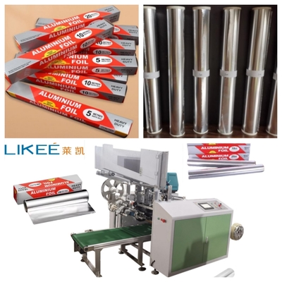 comprare LKWD-450 House Aluminum Foil Rewinding Automatic Machine 6 Assi Cambiamento automatico online manufacture