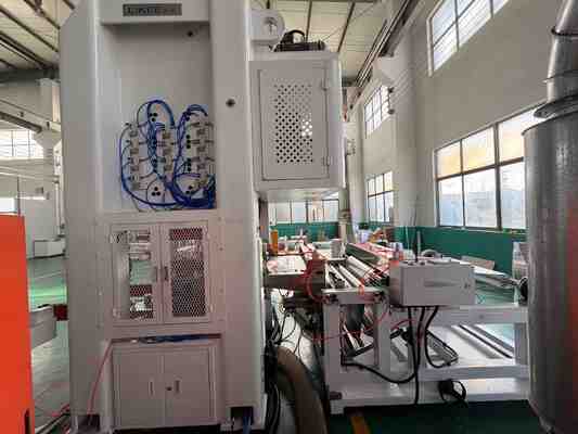 comprare Macchina per la produzione di contenitori in foglio di alluminio per alimenti, rettangolari, formato intero, per barbecue online manufacture