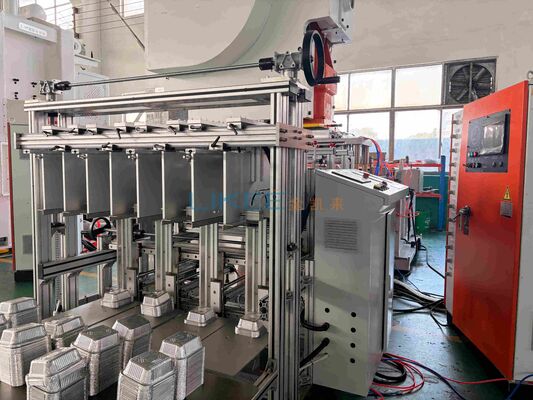 comprare Macchina per la produzione di contenitori in foglio di alluminio da 63 tonnellate con supporto post-vendita 24 ore su 24, 7 giorni su 7 e produzione di 9.000-12.000 pezzi/ora fabbricazione online