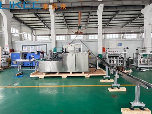 qualità  Automatic Cartoning Machine for Aluminum Foil Small Roll Packing with PLC Touch Screen and 30-60 Boxes per Minute Fabbrica