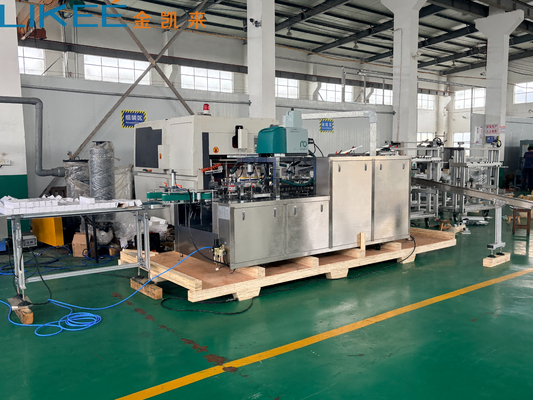 comprare Macchina di cartonaggio automatica con 30 ∼ 60 scatole/min Velocità, rilevamento fotoelettrico e cambio rapido per imballaggi di qualità stabile fabbricazione online