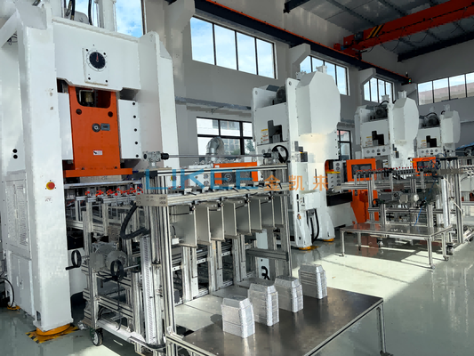 acquistare Macchina per la produzione di fogli di alluminio da 80 tonnellate 26KW con cambio rapido dello stampo e sistema di allarme automatico dei guasti fabbricazione online