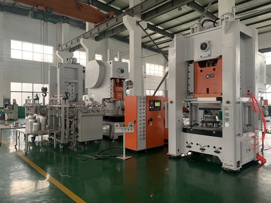 comprare LK-T80 Contenitore alimentare Fogli di alluminio Perforazione automatica Siemens Motor Making Machine online manufacture