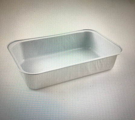 comprare Il contenitore dell'OEM Logo Rectangular Aluminium Foil Food per porta via il pacchetto degli alimenti a rapida preparazione online manufacture