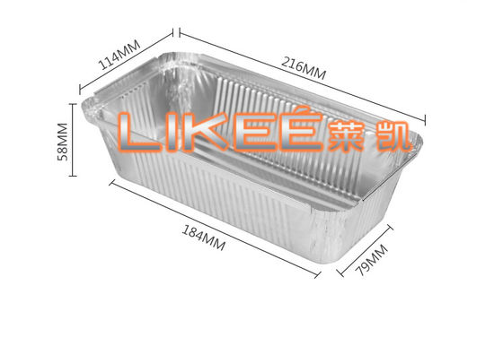 comprare Contenitori monouso in alluminio 3004 6A Contenitori in foglio con coperchio online manufacture