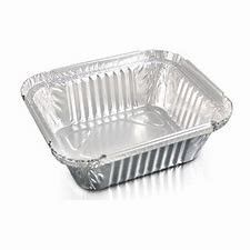 comprare contenitore di alimento del foglio di alluminio di approvvigionamento di linea aerea 450ml per alimento imballato online manufacture
