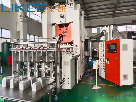 Mitsubishi PLC Easy Using Steel Aluminum Foil Plate Making Machine per la preparazione di stoviglie usa e getta