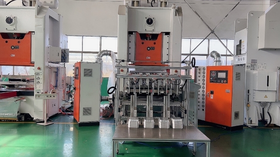 Contenitore di Min Smart Automatic Aluminum Foil di 65 volte che fa macchinario Shanghai COME la marca