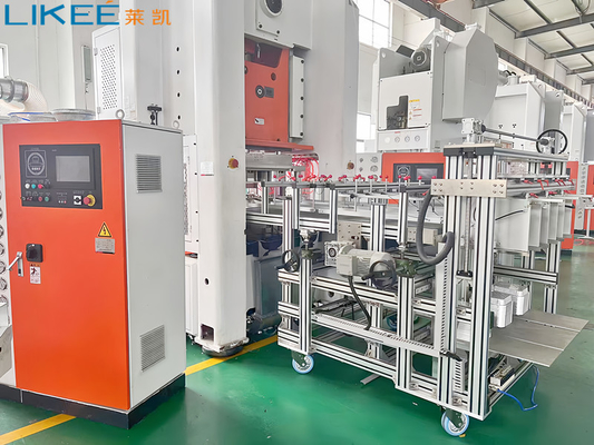 Giappone Mitsubishi PLC Controllo 80Ton Pressione Mitsubishi PLC 12000 Pcs/Hr Capacità Fogli di alluminio Piastra di produzione macchina