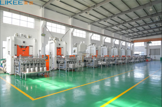 Linea di produzione di contenitori di fogli di alluminio per impilati elettrici ad alta precisione
