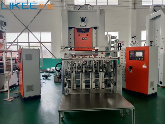 80TON Mistubushi sistema di controllo PLC Simense Motor Aluminium Pot Making Machine
