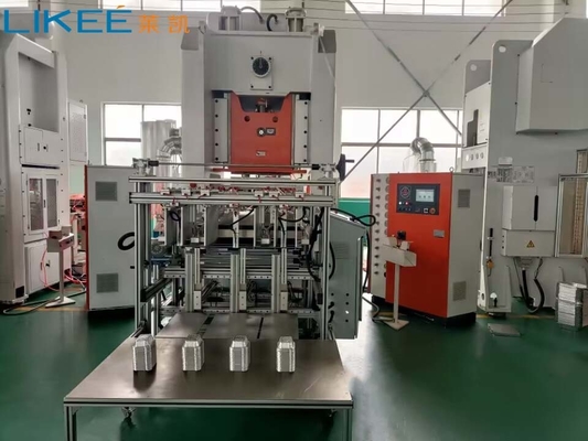 Mitsubishi PLC 50 a 70 colpi/min Macchina elettrica per la fabbricazione di vassoi in foglio di alluminio