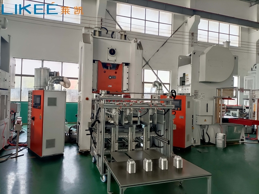 Siemens Motor H Frame 12000 Pcs/h Output Linea di produzione di contenitori in foglio di alluminio LK-T80