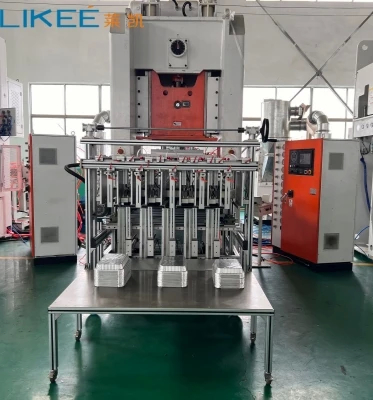 Bianco ABD ARANCIO C Cornice Pressa idraulica Fogli di alluminio Container Machine Metodo di avvolgimento automatico