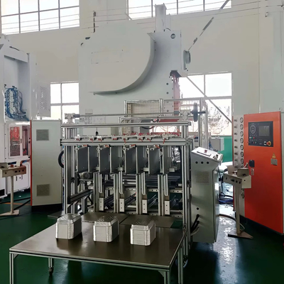 Macchina per contenitori alimentari in alluminio da 240 mm con consumo di energia di 19,8 kW e capacità di produzione di 9000 PC / ora