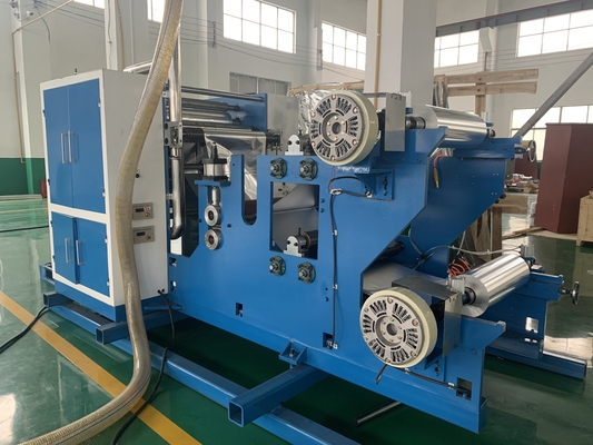 Imballaggio alimentare a forma di V Interfolded 27kw Efficienza Automatica di alluminio Pop Out Folietta pieghevole